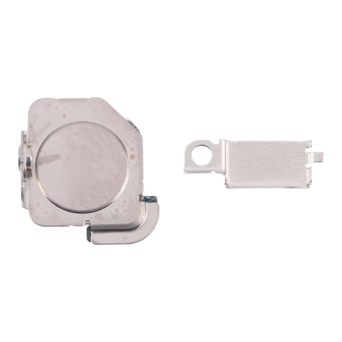 For iPhone 15 Pro 1 Pair Flashlight / Mic Iron Sheet Cover (On The Back Cover)