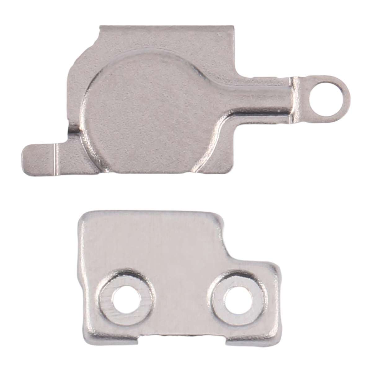 For iPhone 15 Pro Max 1 Pair Flashlight / Mic Iron Sheet Cover (On The Back Cover)