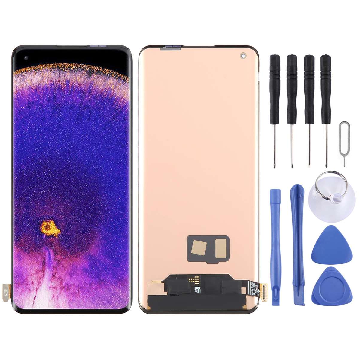 For OPPO Find X5 Pro CPH2305 OLED LCD Screen with Digitizer Full Assembly with Fingerprint Identific