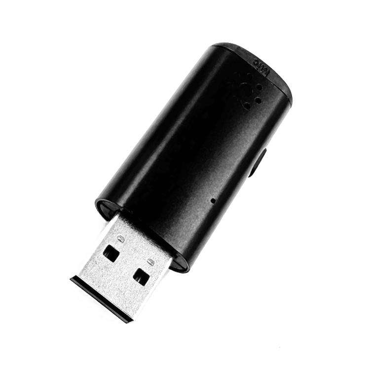 USB Interface Laptop Mini Microphone(Black)