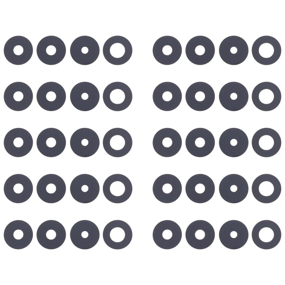 For Xiaomi Redmi Note 14 Pro 5G 10set OEM Back Camera Lens