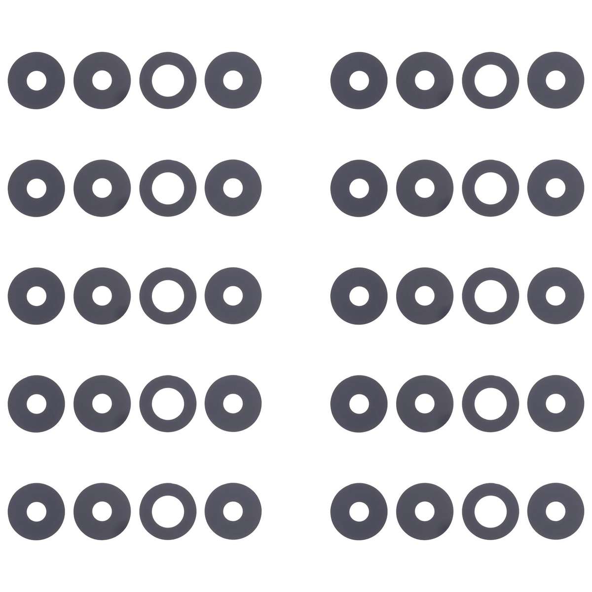 For Xiaomi Poco F6 Pro 10set OEM Back Camera Lens