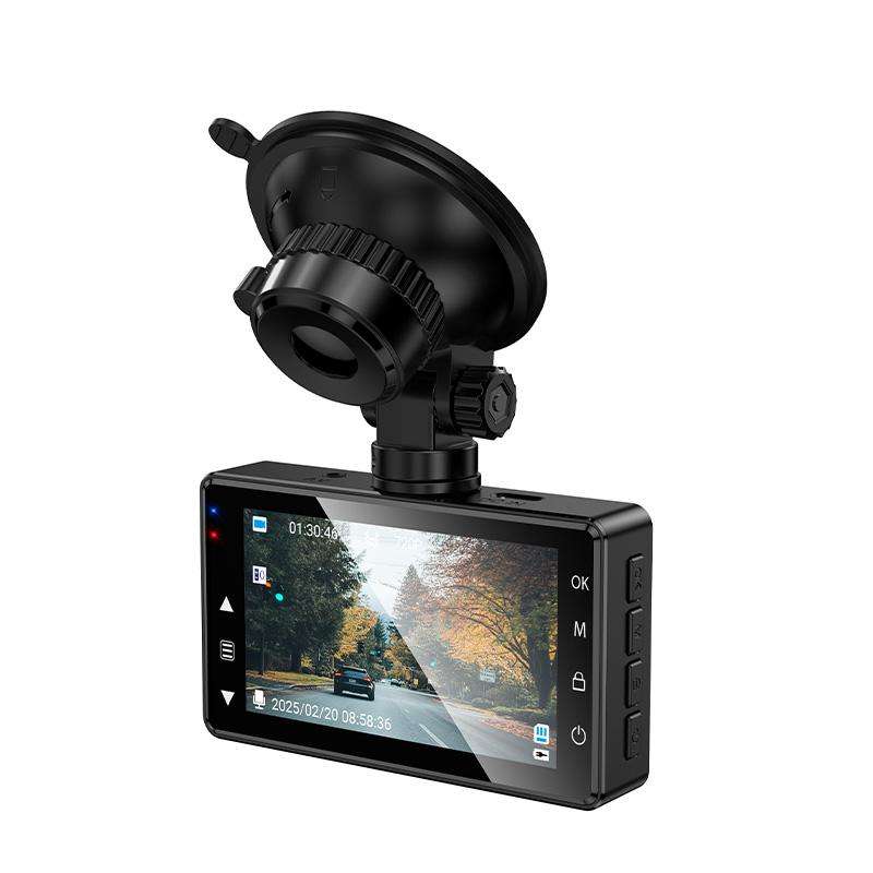 hoco DV14 3 inch IPS HD Display Driving Recorder(Metal Grey)