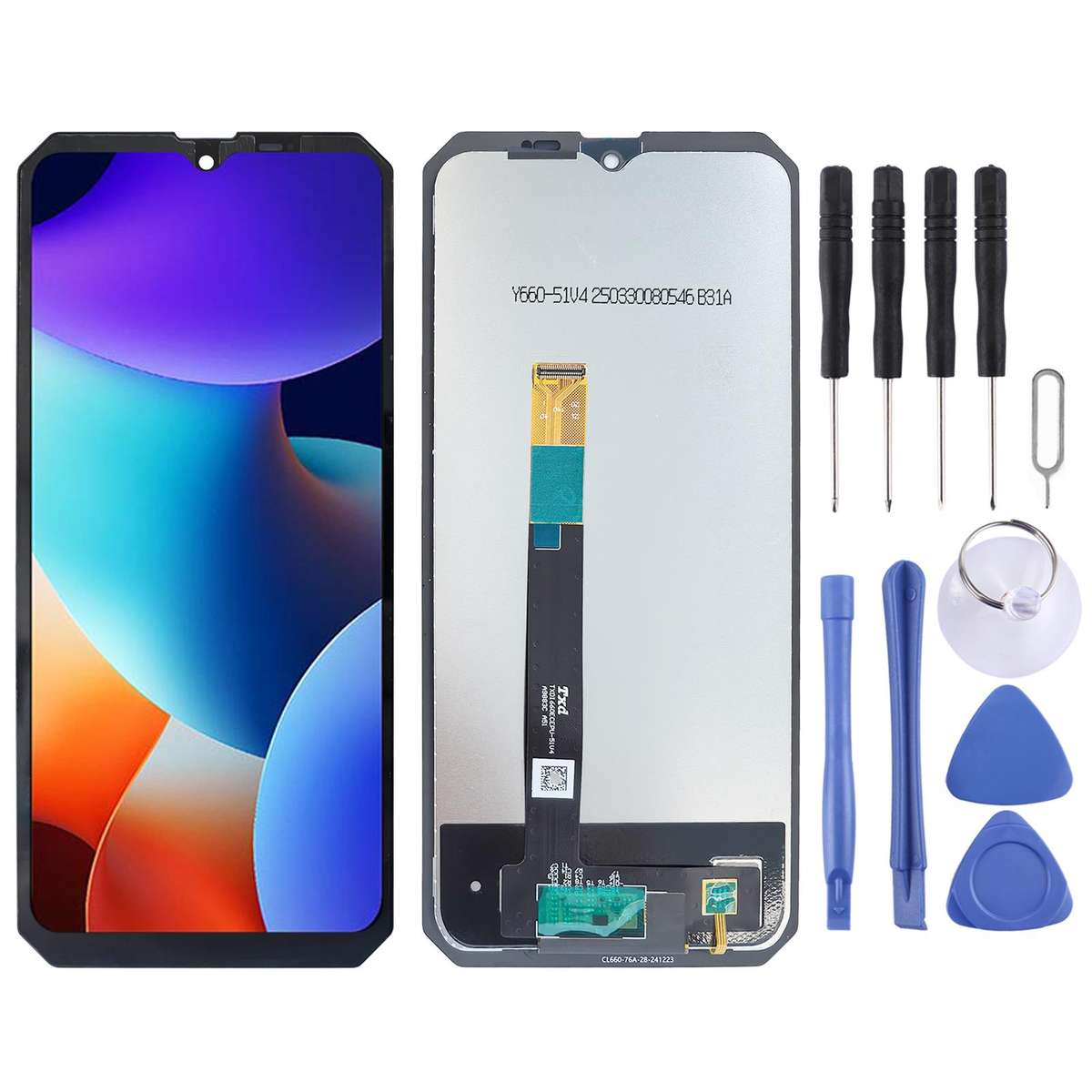 For Blackview BV4800 Pro LCD Screen with Digitizer Full Assembly