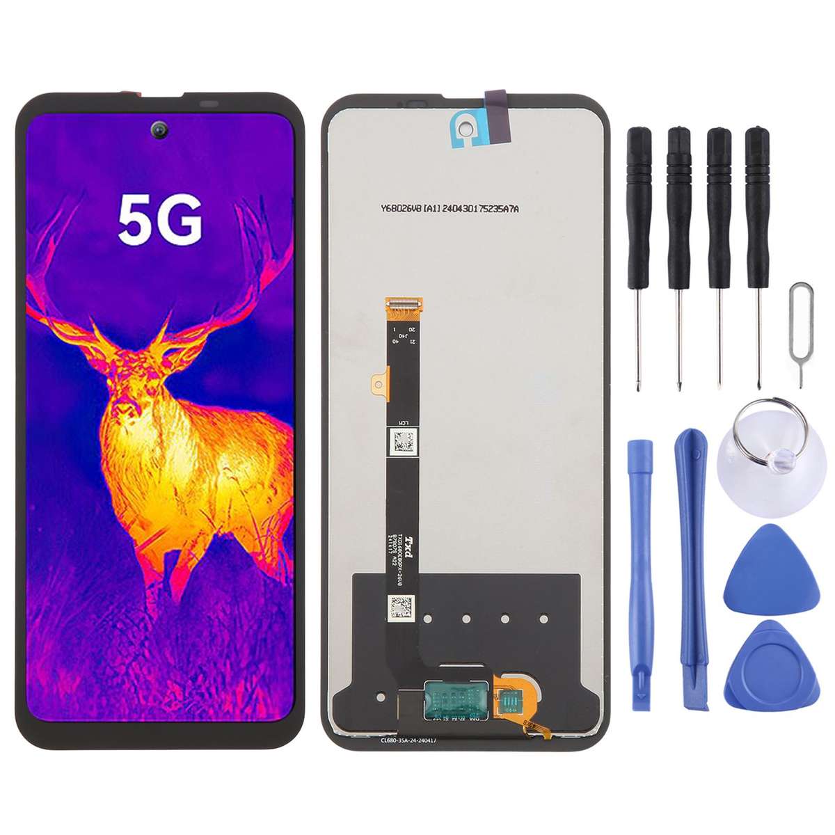 For Blackview BL9000 Pro 5G LCD Screen with Digitizer Full Assembly
