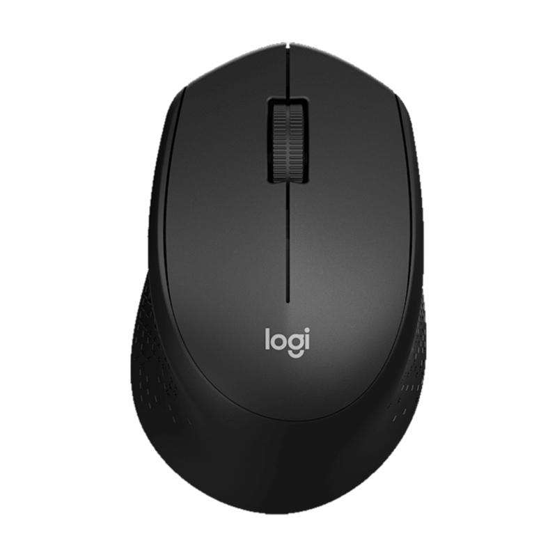 Logitech M275 1000dpi 2.4GHz Wireless Mouse with USB(Black)