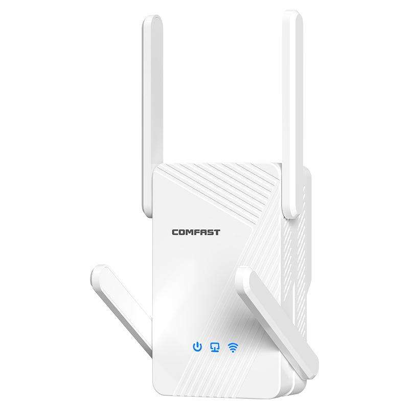 COMFAST CF-WR773BE 3570Mbps WiFi7 Signal Extender Dual Band Gigabit Wireless Repeater, Plug:UK Plug(