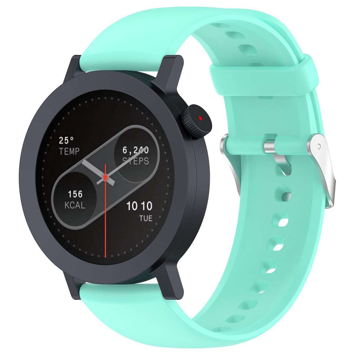 For Nothing CMF Watch 3 Pro / Watch Pro2 20mm xDFind Solid Color Silicone Watch Band(Dark Green)