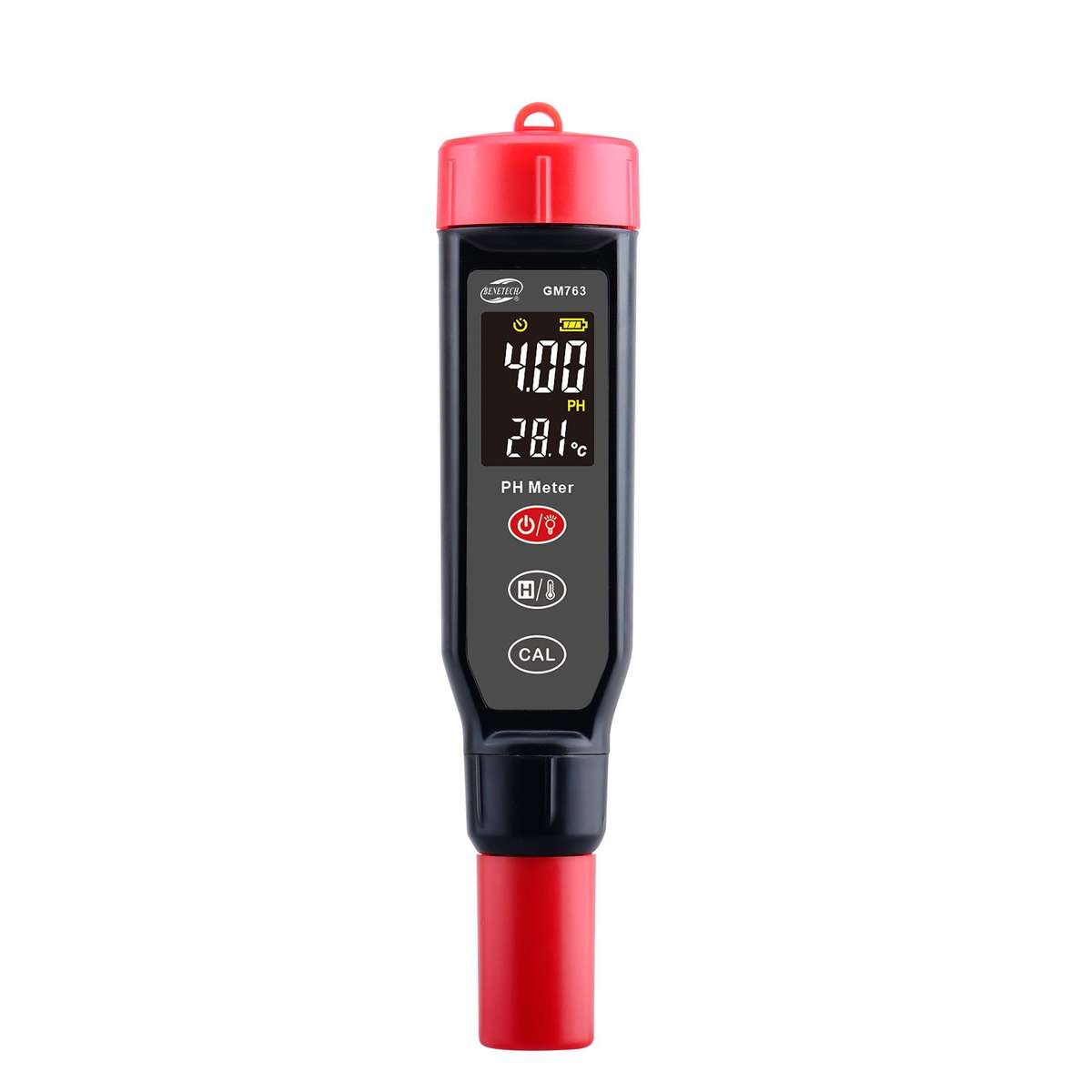 BENETECH GM763 Color Screen Pen-Type PH Meter Tester