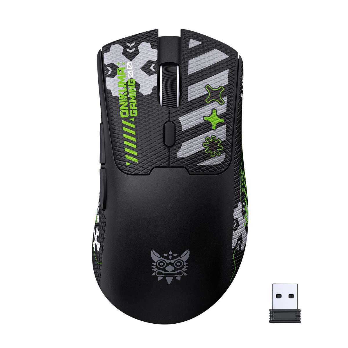 ONIKUMA DM01 12800DPI 2.4GHz + BT + Wired Tri-mode Gaming Mouse(Black)