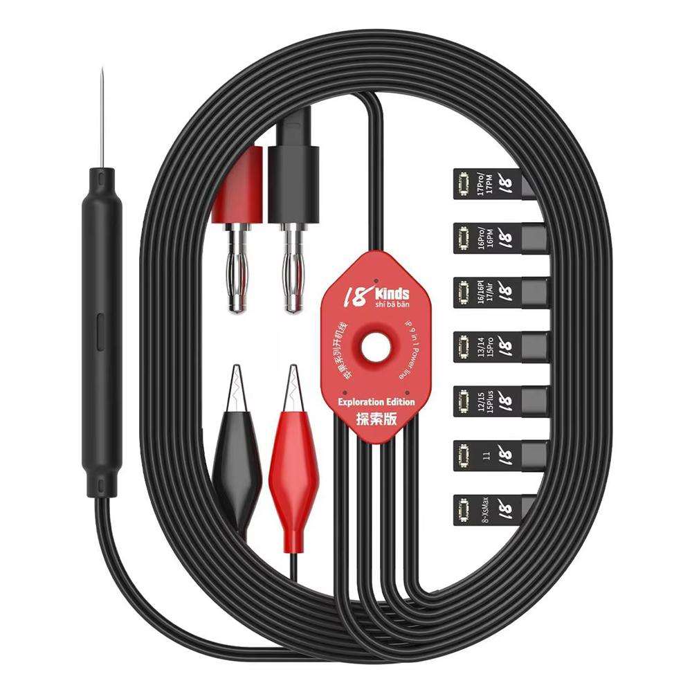 18 Kinds Exploration Edition Power Line for iPhone 8-17 Pro Max