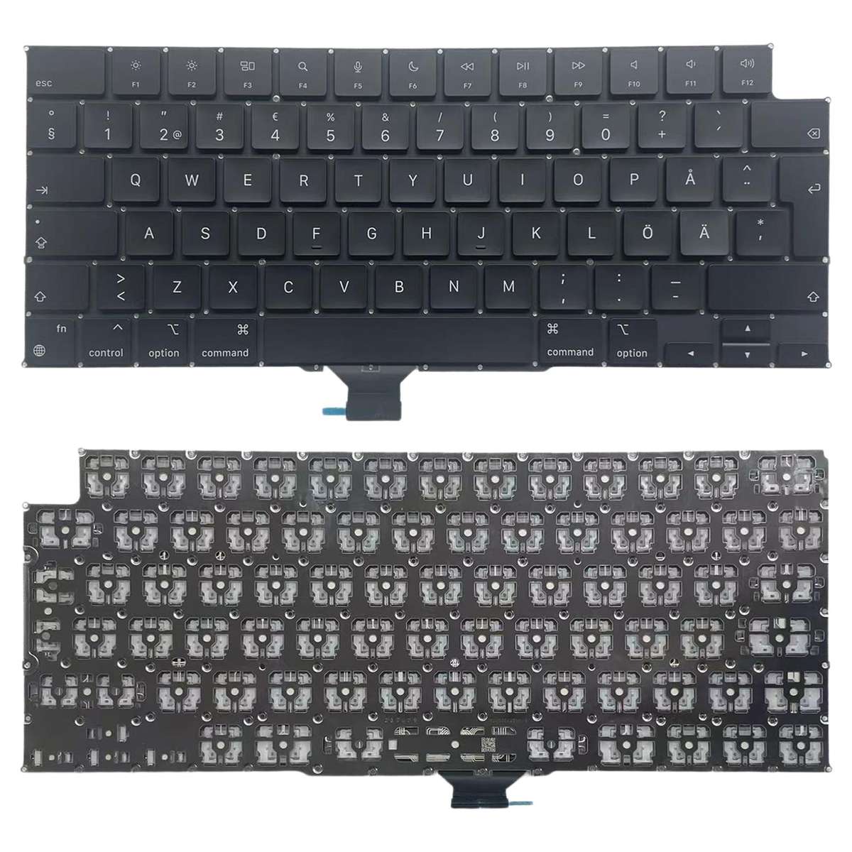 For MacBook Pro 16.2 A3403 UK Big Enter Version Sweden Keyboard