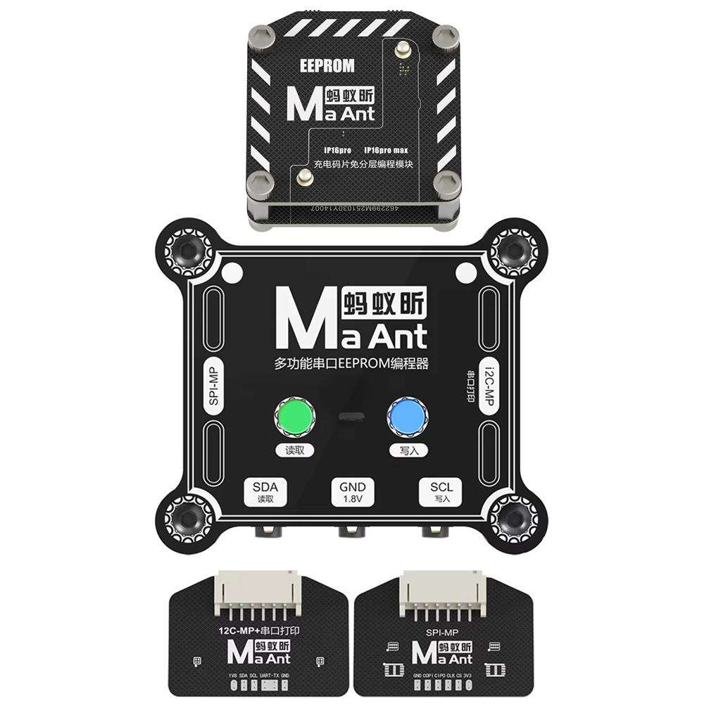 MaAnt E1 Multifunctional Serial Port EEPROM Programmer, Model:Programmer+16 Pro/Pro Max IC module
