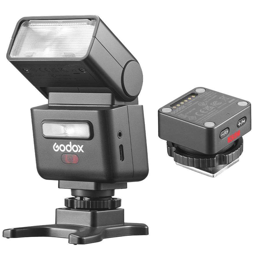 Godox iT32 iFlash Camera Flash & X5 TTL Wireless Flash Trigger For Canon(Black)