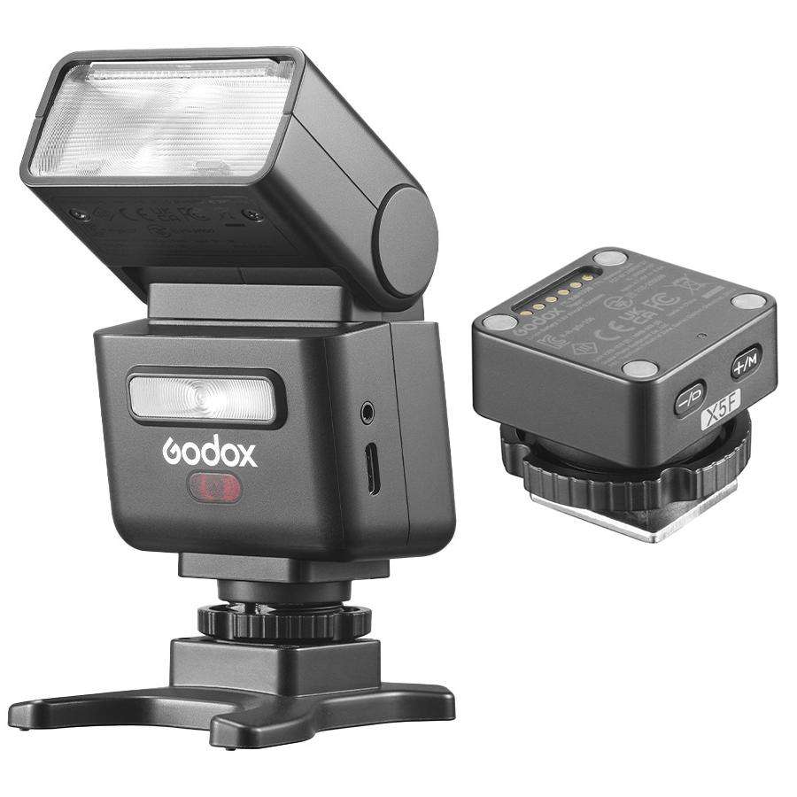 Godox iT32 iFlash Camera Flash & X5 TTL Wireless Flash Trigger For FUJIFILM(Black)