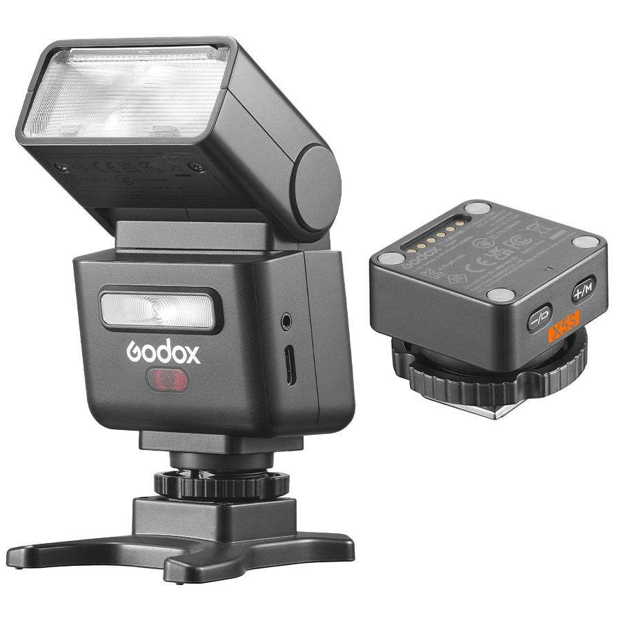 Godox iT32 iFlash Camera Flash & X5 TTL Wireless Flash Trigger For Olympus / Panasonic(Black)