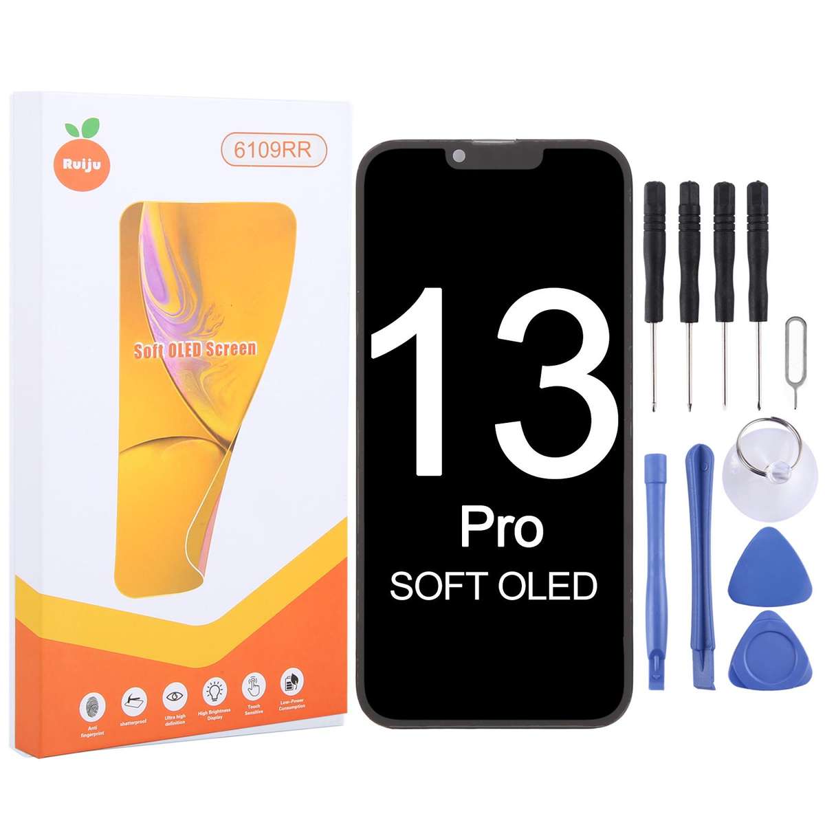 RJ Soft OLED Screen For iPhone 13 Pro