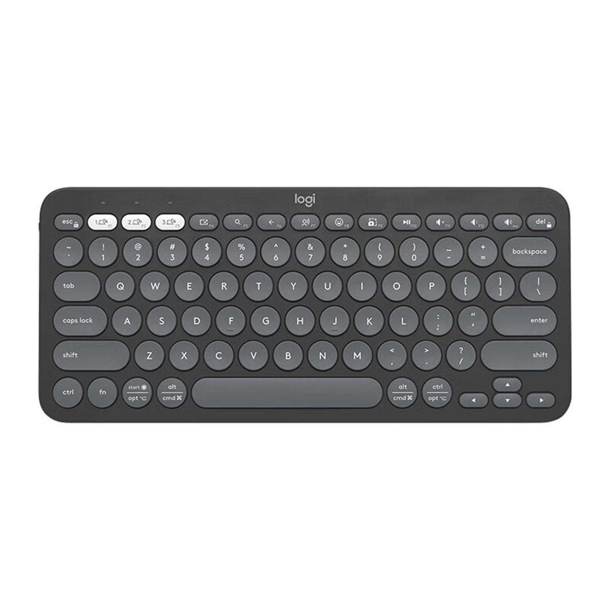 Logitech K390 Ultra-thin Portable Wireless Bluetooth Keyboard(Black)