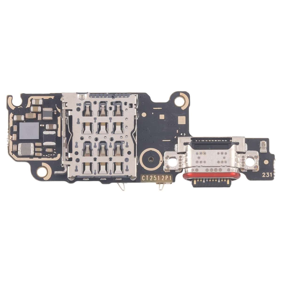 For vivo X300 Pro V2514 V2502A OEM Charging Port Board with iC, Supporting Fast Charging