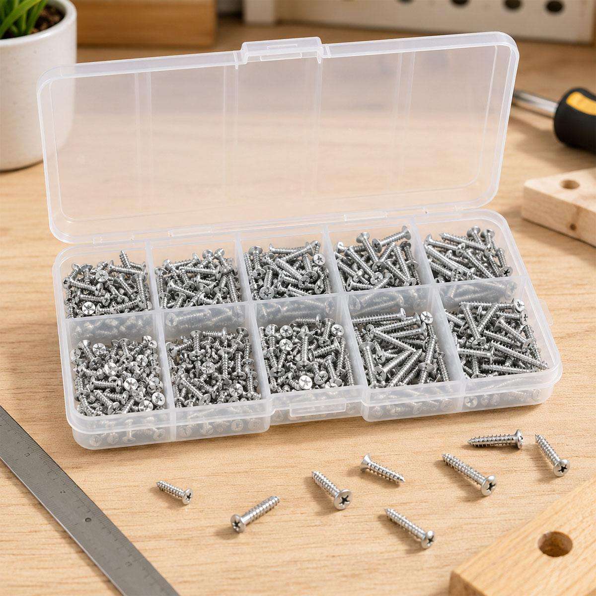 M2 Self-tapping Screw 620 PCS / Set