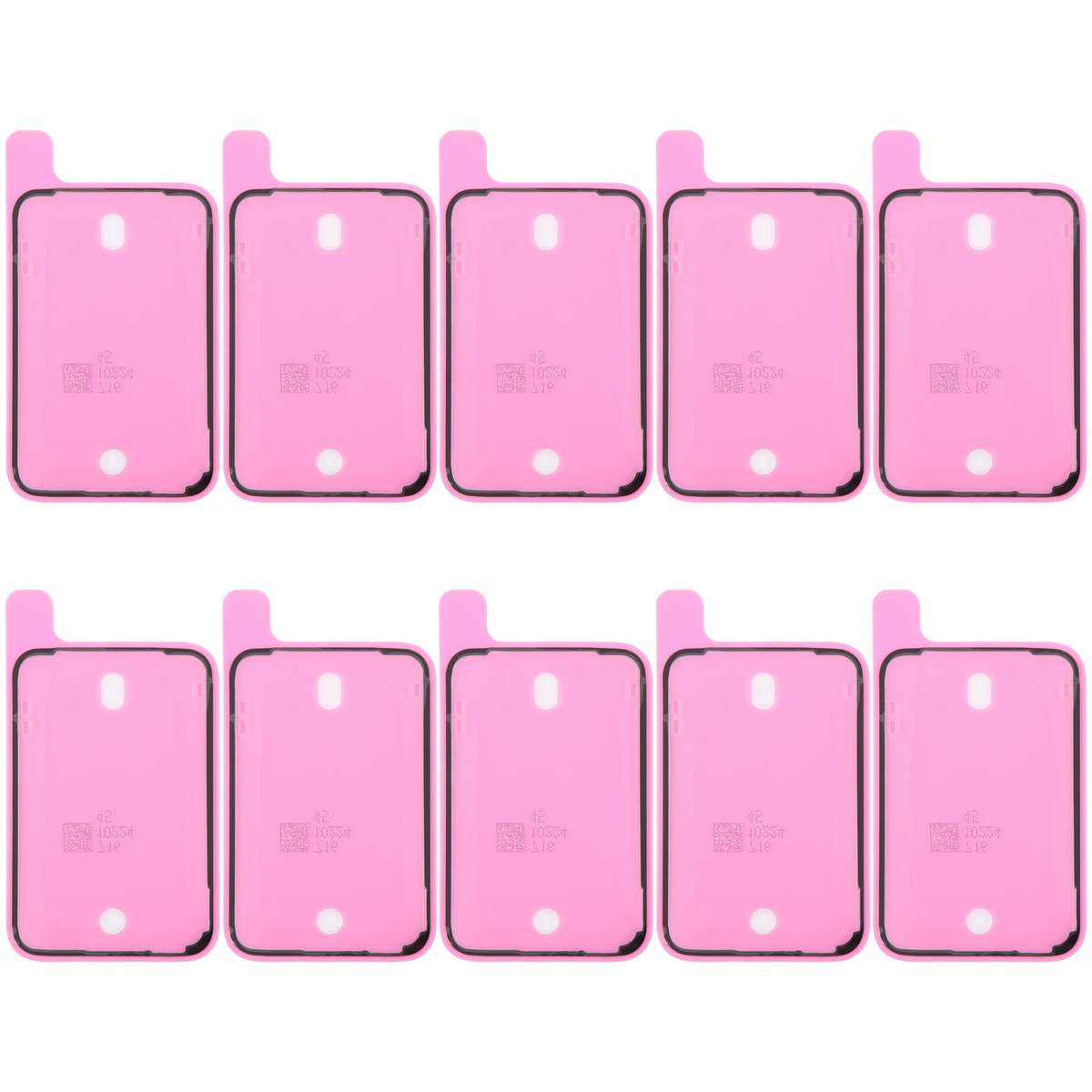 For iPhone 17 Pro 10pcs OEM Back Housing Cover Adhesive, Airtightness Test Compatible