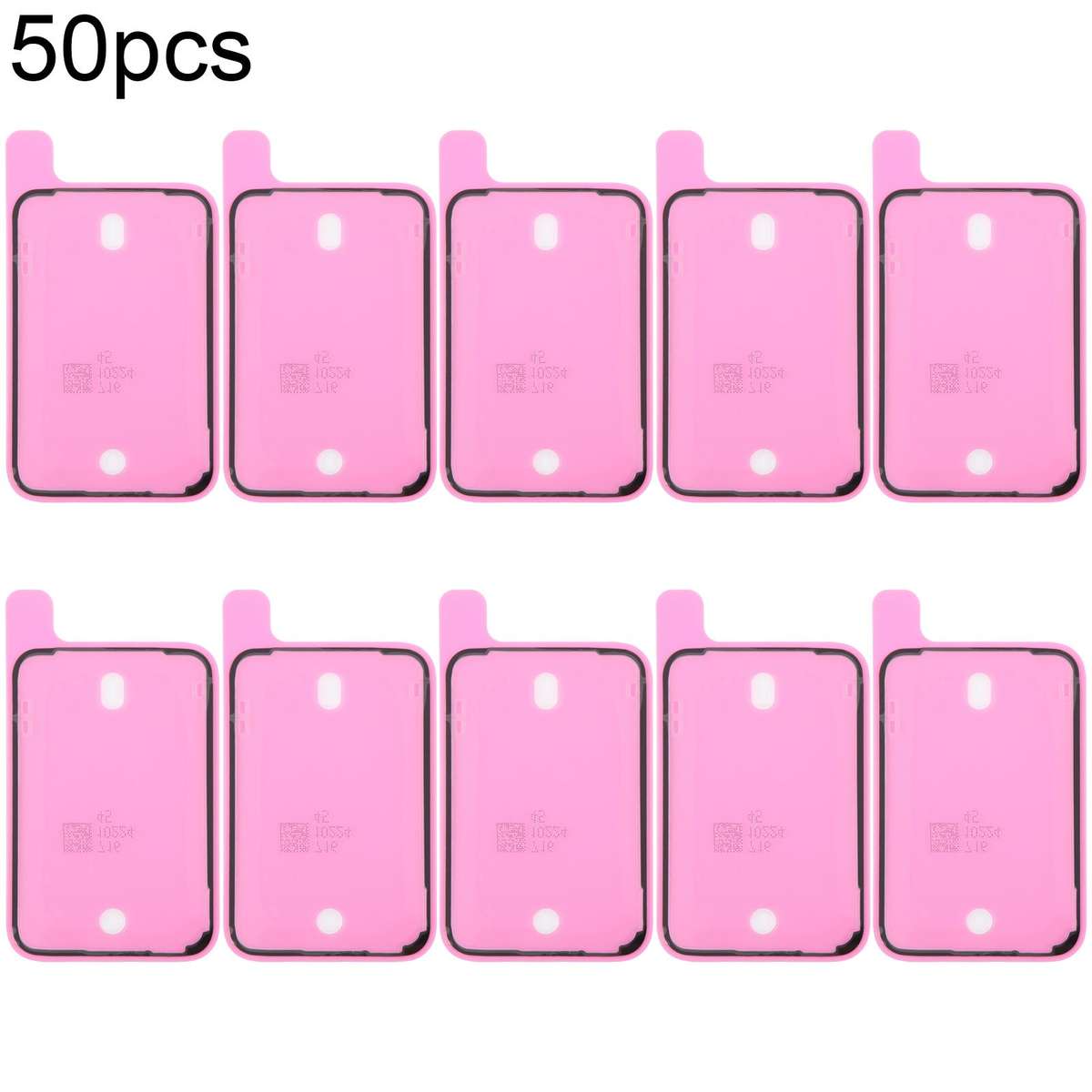 For iPhone 17 Pro 50pcs OEM Back Housing Cover Adhesive, Airtightness Test Compatible