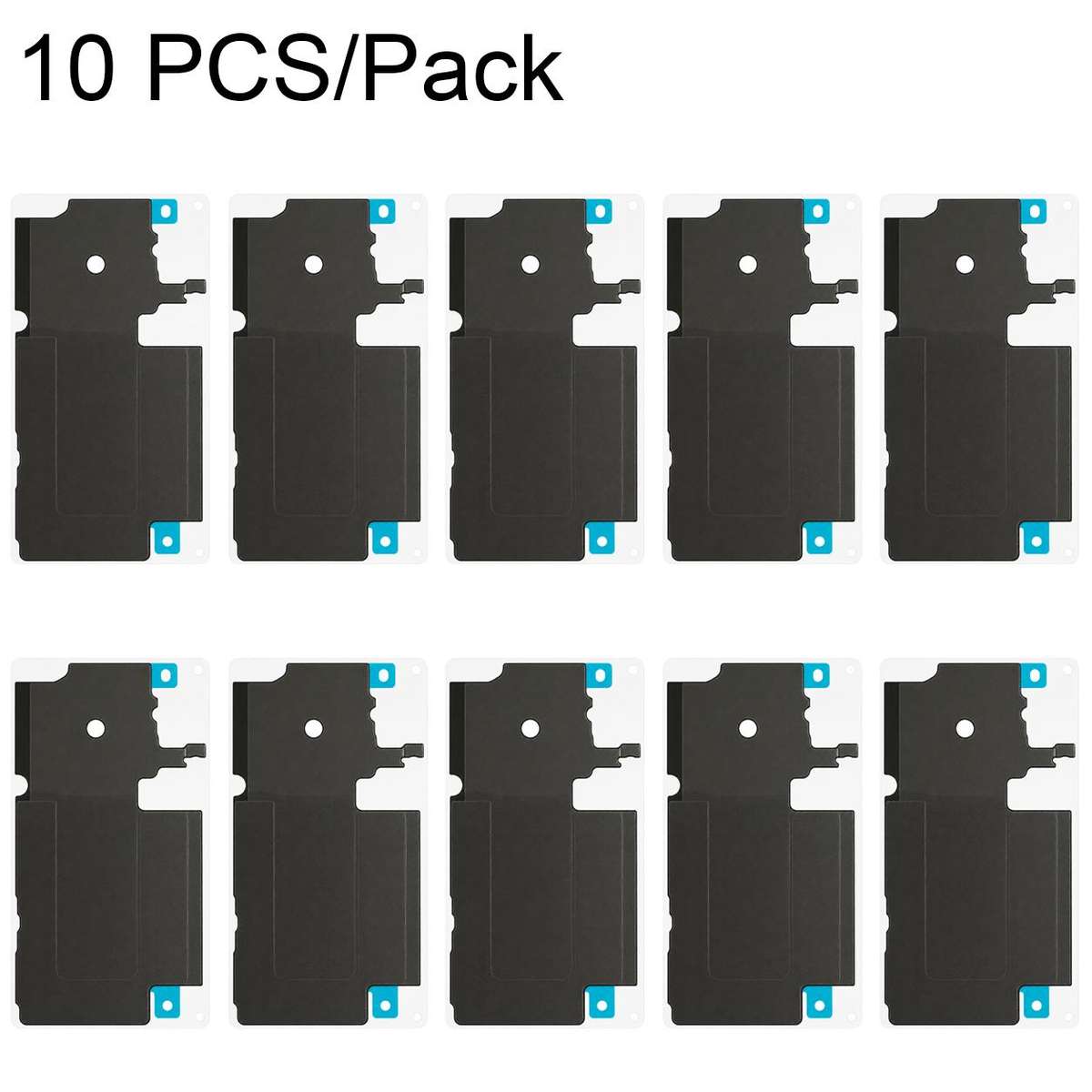 For iPhone 17 Pro 10 PCS/Pack Battery Plate Graphene Heat Dissipation Sticker