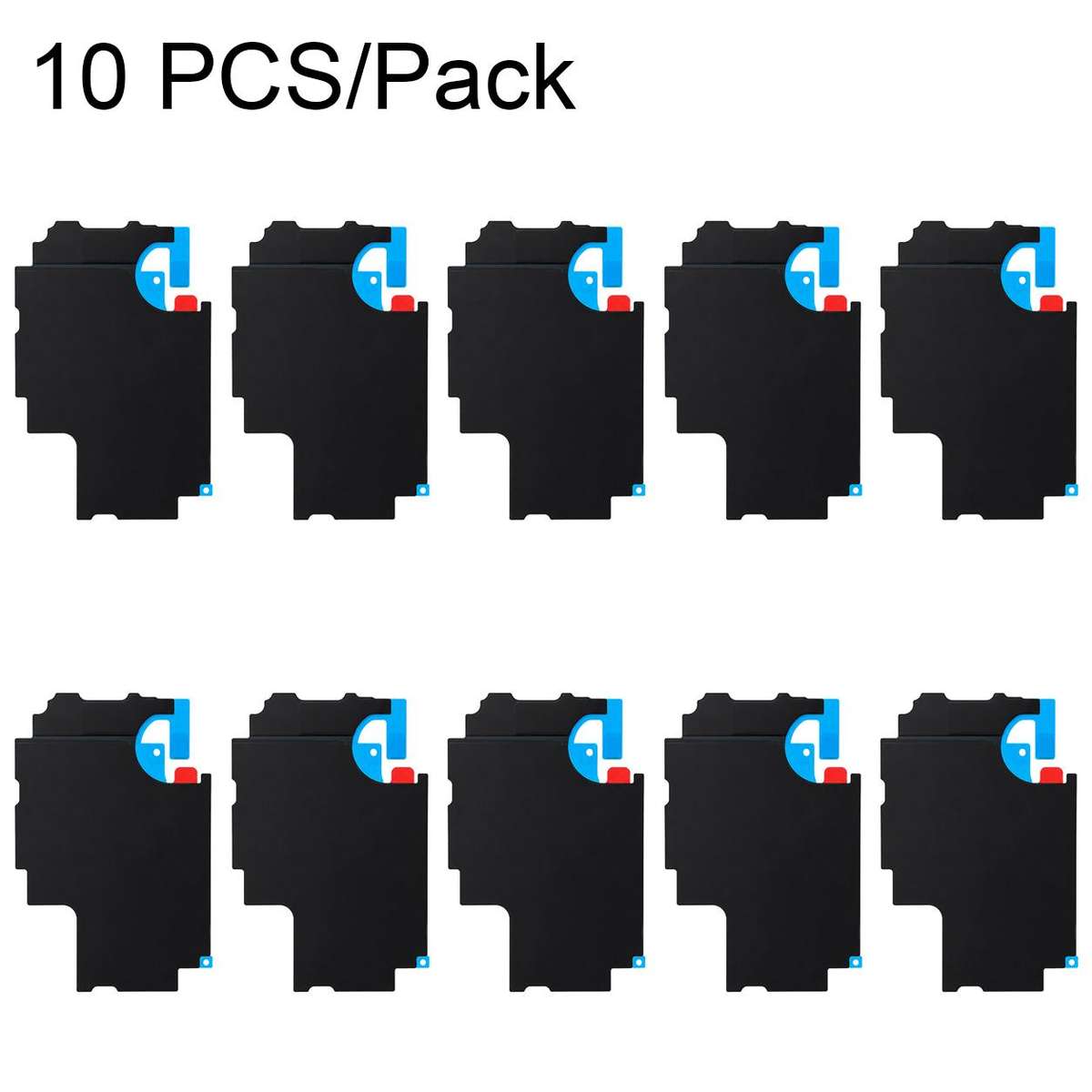 For iPhone 17 Pro Max China 10 PCS/Pack Rear Cover Graphene Heat Dissipation Sticker