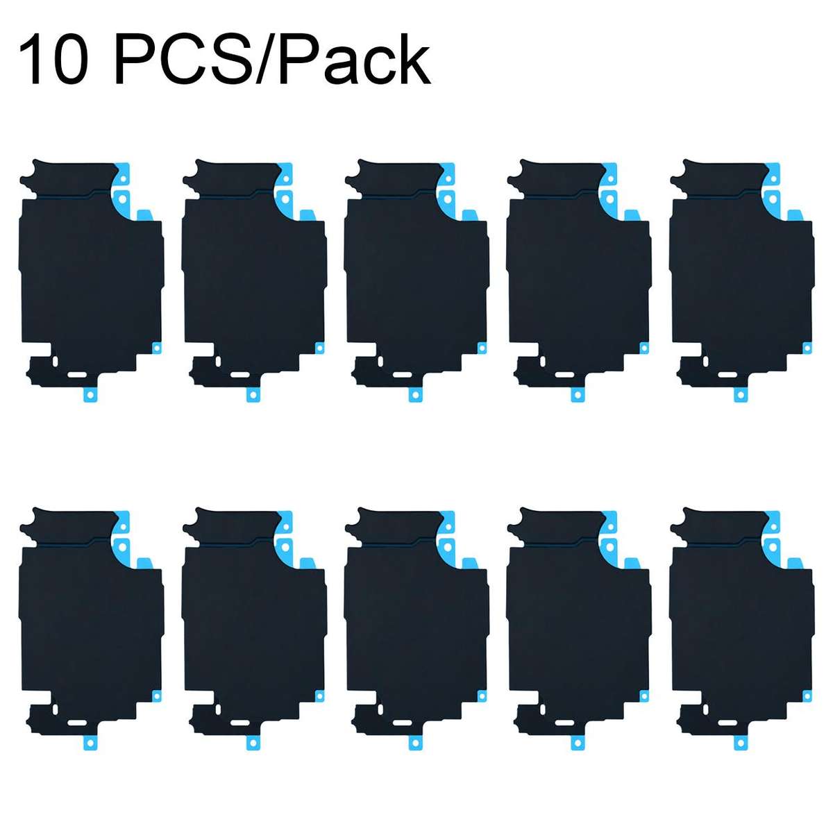 For iPhone 17 Pro US 10 PCS/Pack Rear Cover Graphene Heat Dissipation Sticker