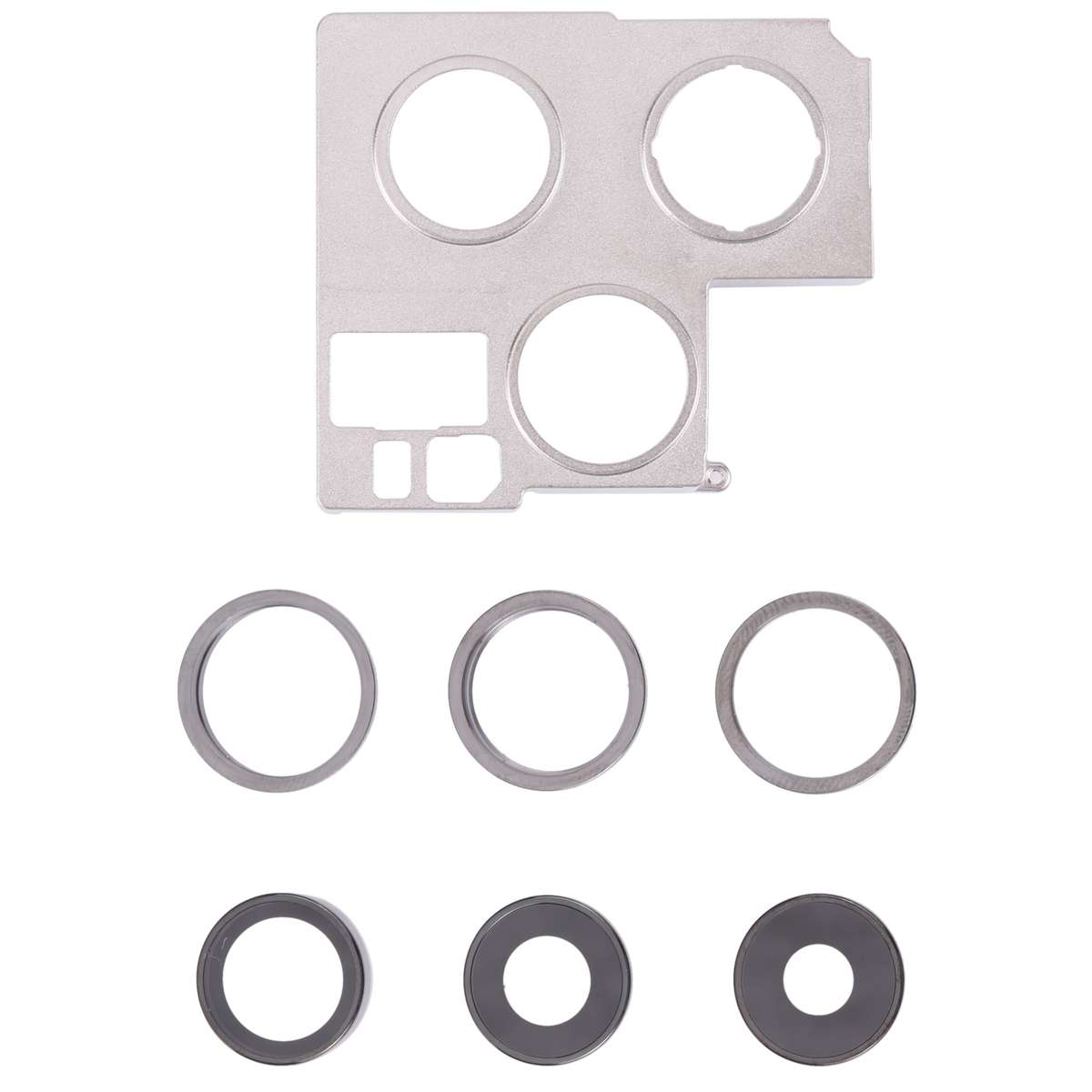 Camera Lens Cover With Retaining Bracket for iPhone 13 Pro Max(Green)