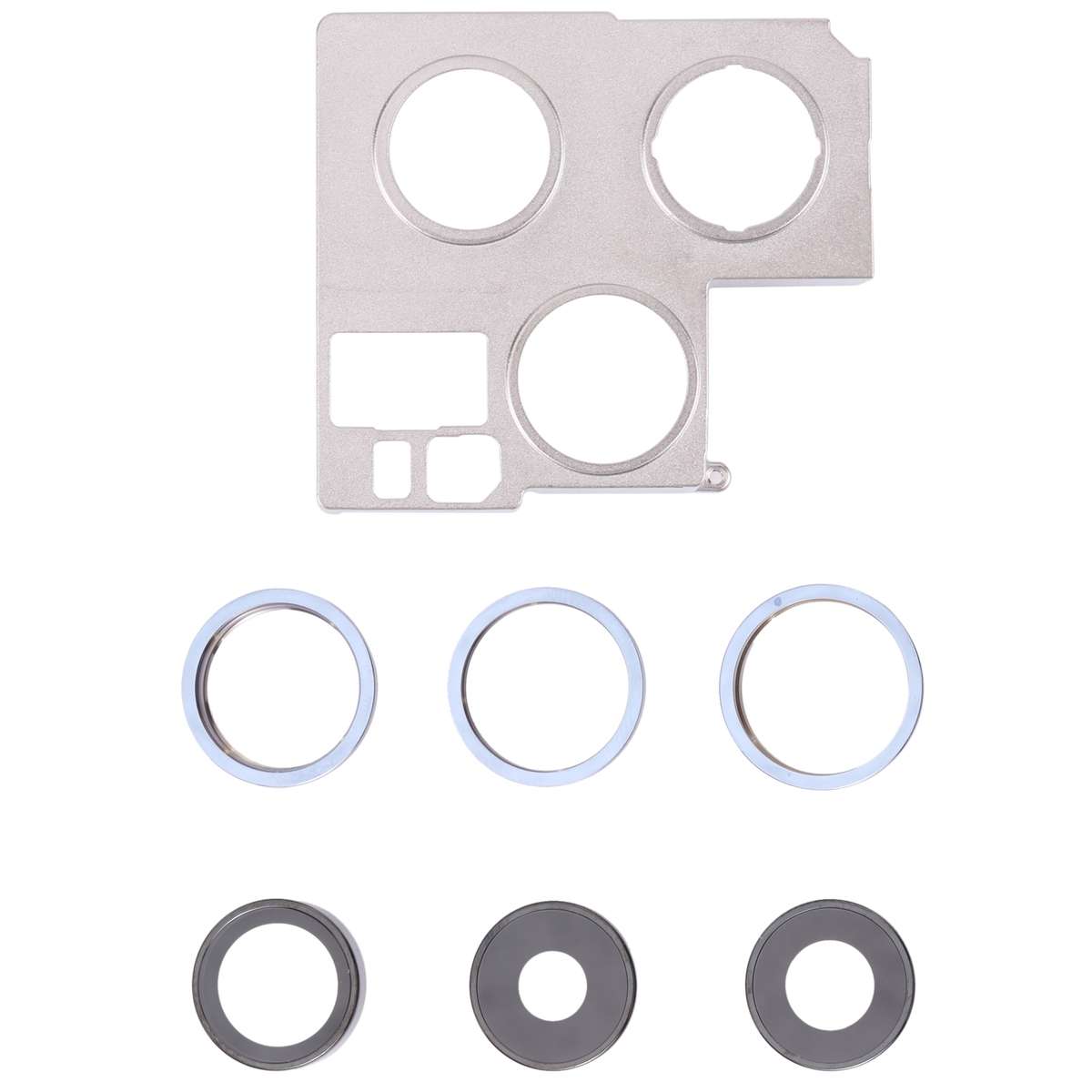 Camera Lens Cover With Retaining Bracket for iPhone 13 Pro Max(Green)