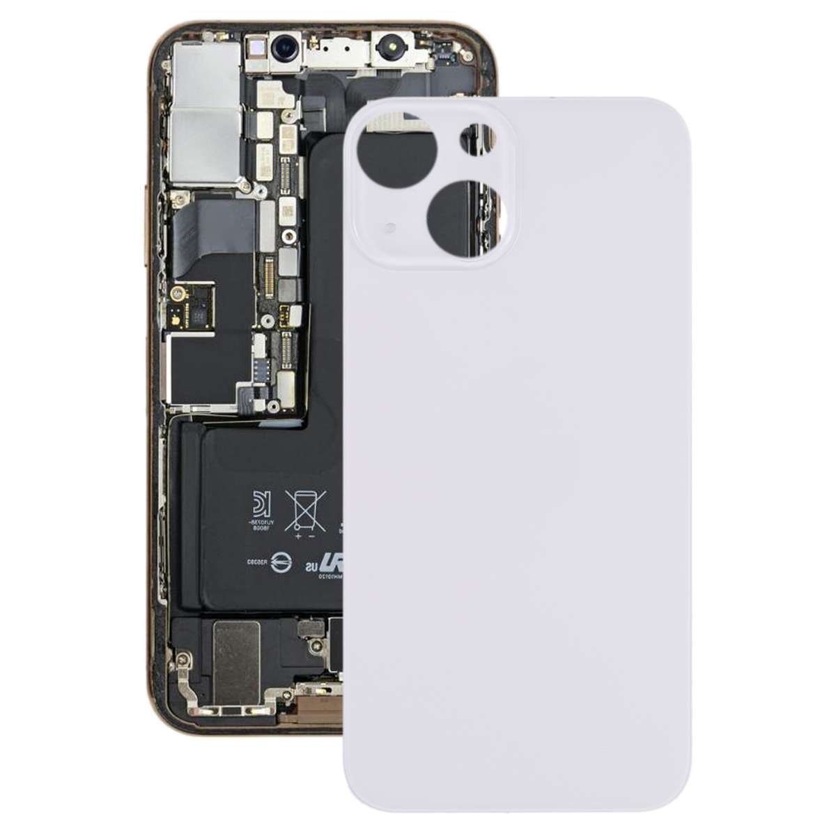 Battery Back Cover for iPhone 13 mini(Black)
