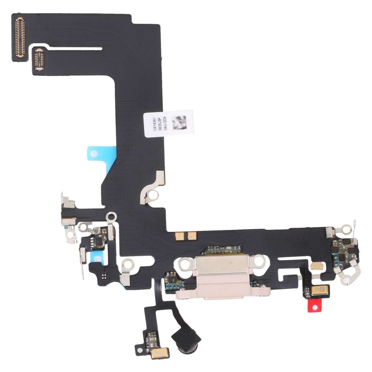 For iPhone 13 mini Charging Port Flex Cable (Black)