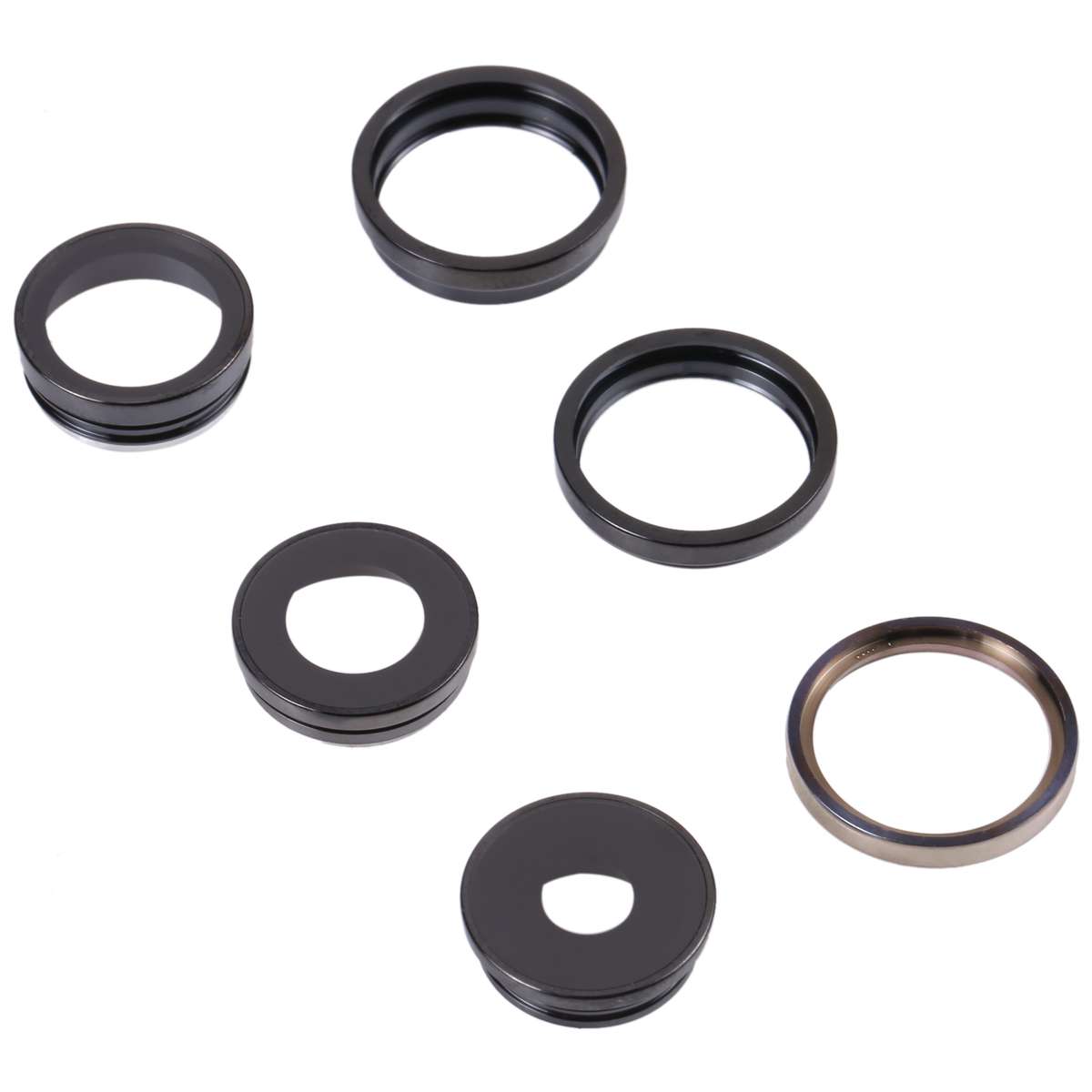 For iPhone 14 Pro Max Camera Lens Cover(Black)