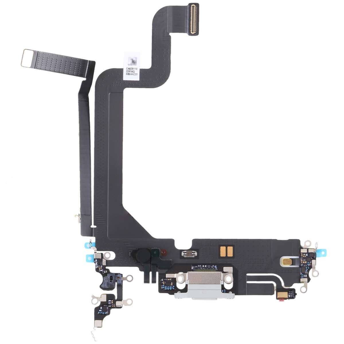 For iPhone 14 Pro Max Original Charging Port Flex Cable(Black)