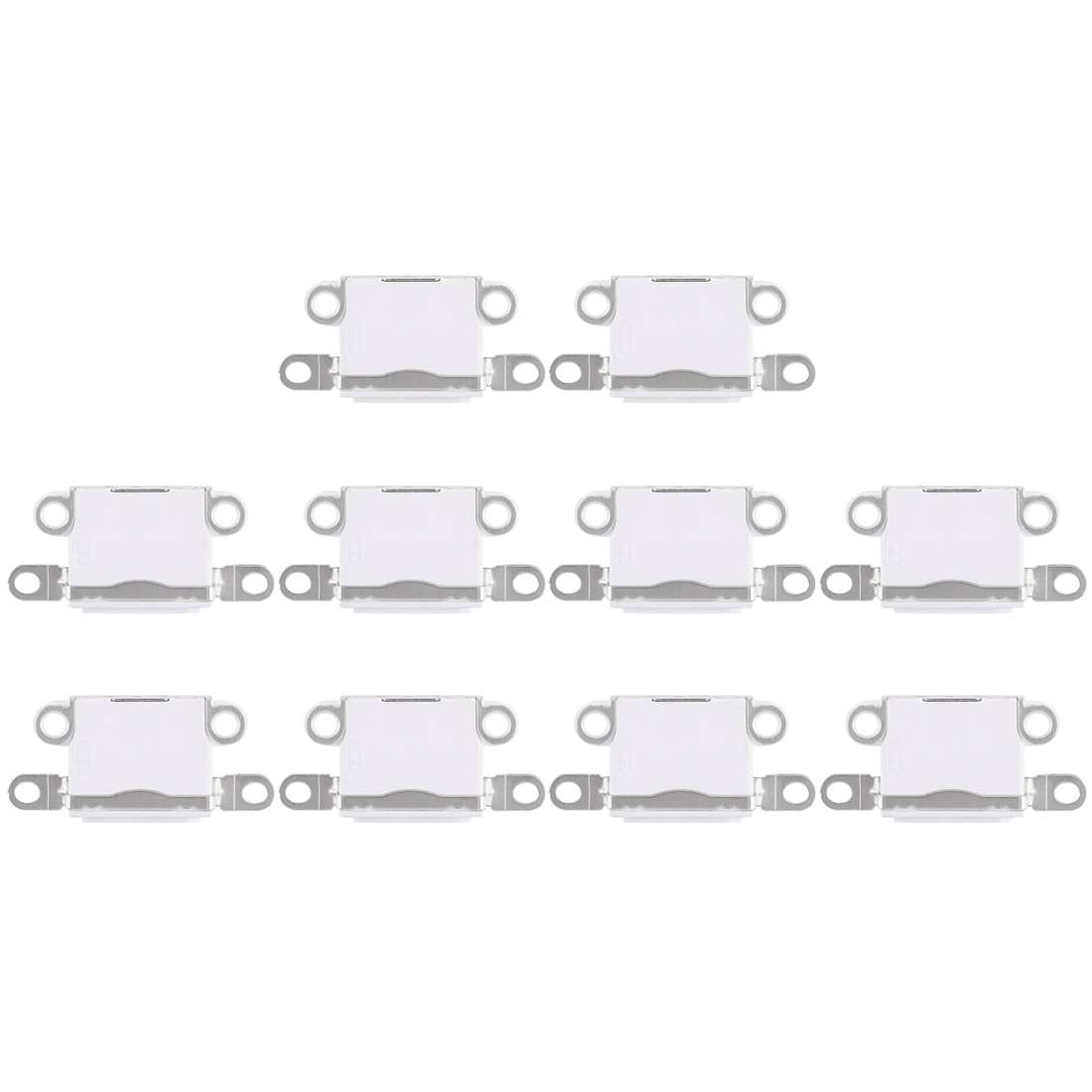 10 PCS Charging Port Connector for iPhone 5 / 5S(Black)