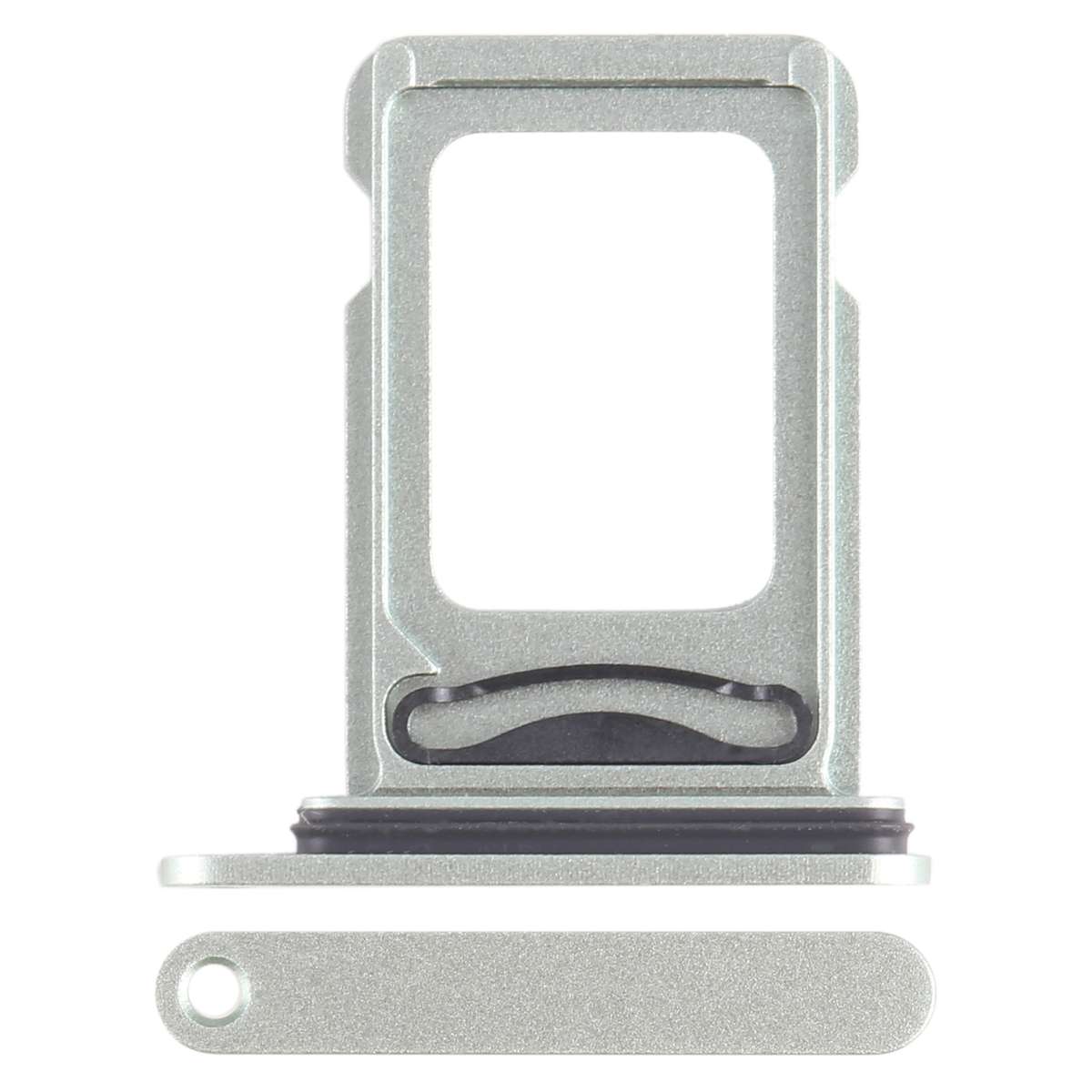 For iPhone 15 SIM + SIM Card Tray (Black)
