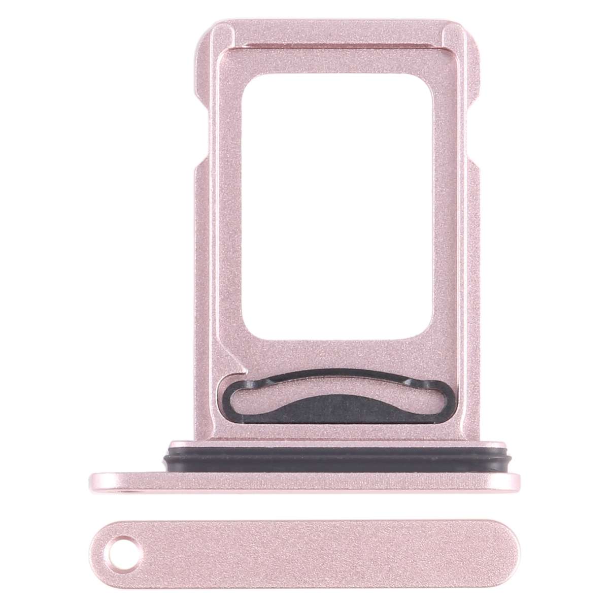 For iPhone 15 Plus SIM + SIM Card Tray (Black)