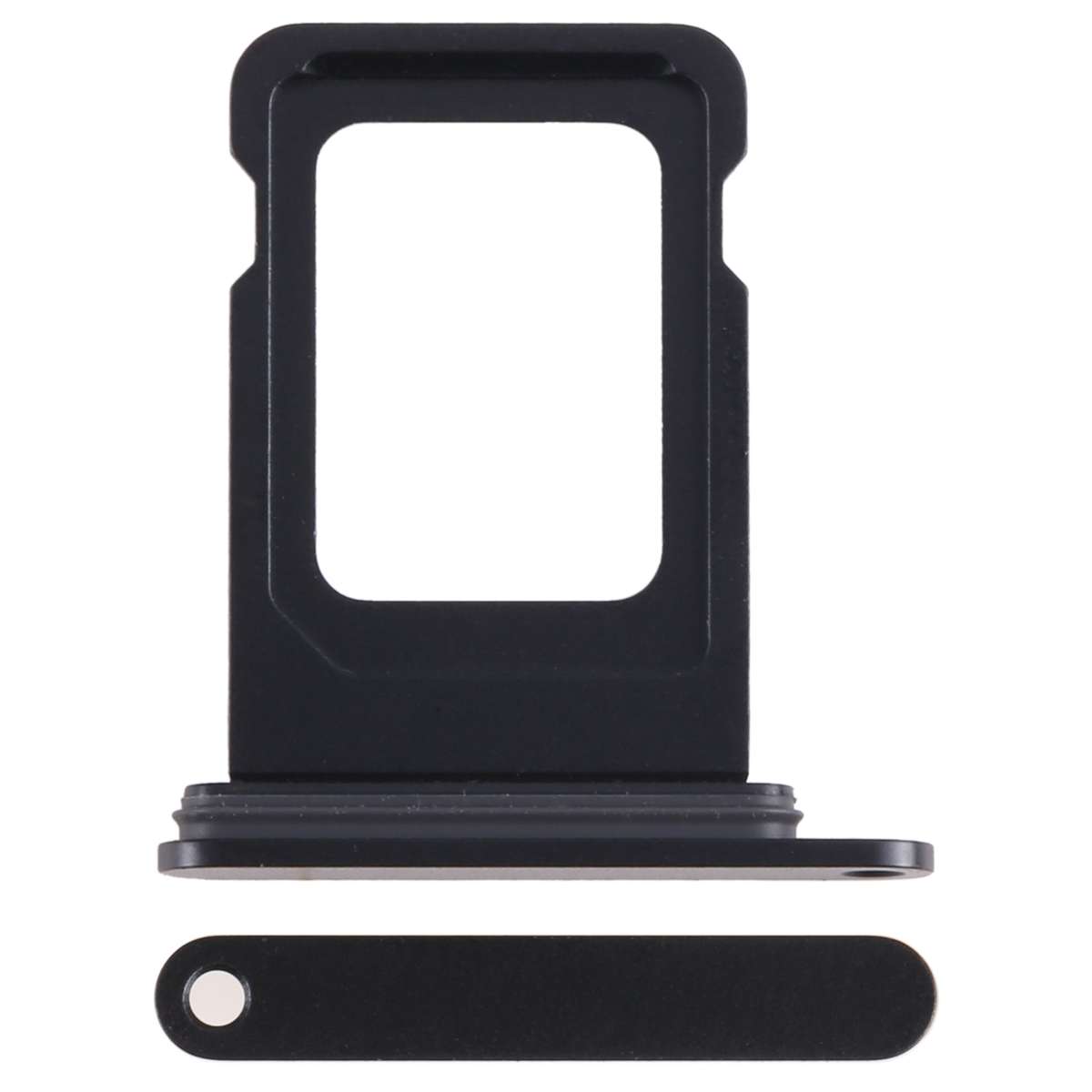 For iPhone 15 Pro SIM Card Tray (Black)