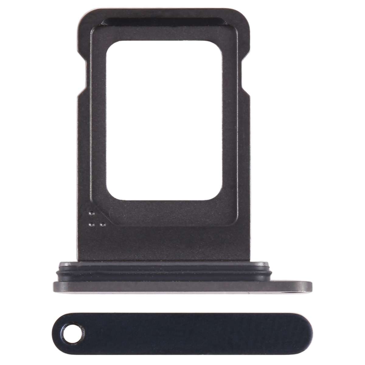 For iPhone 15 Pro SIM Card Tray (Black)