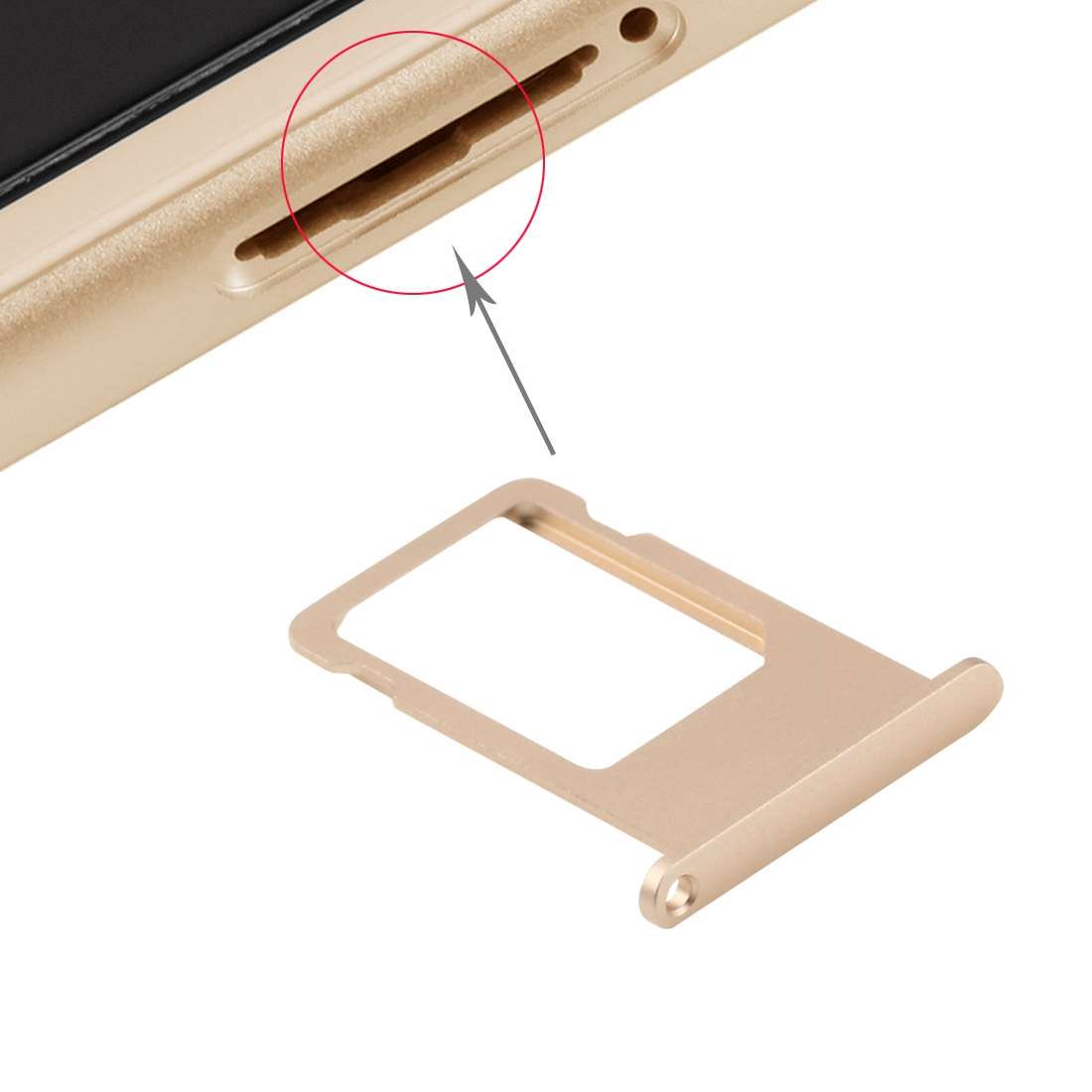 Card Tray for iPhone 6s Plus(Grey)