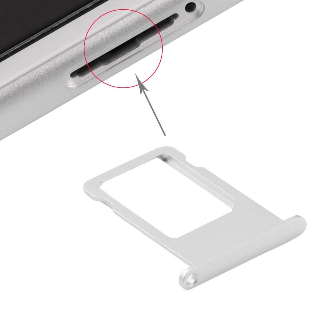 Card Tray for iPhone 6s Plus(Grey)