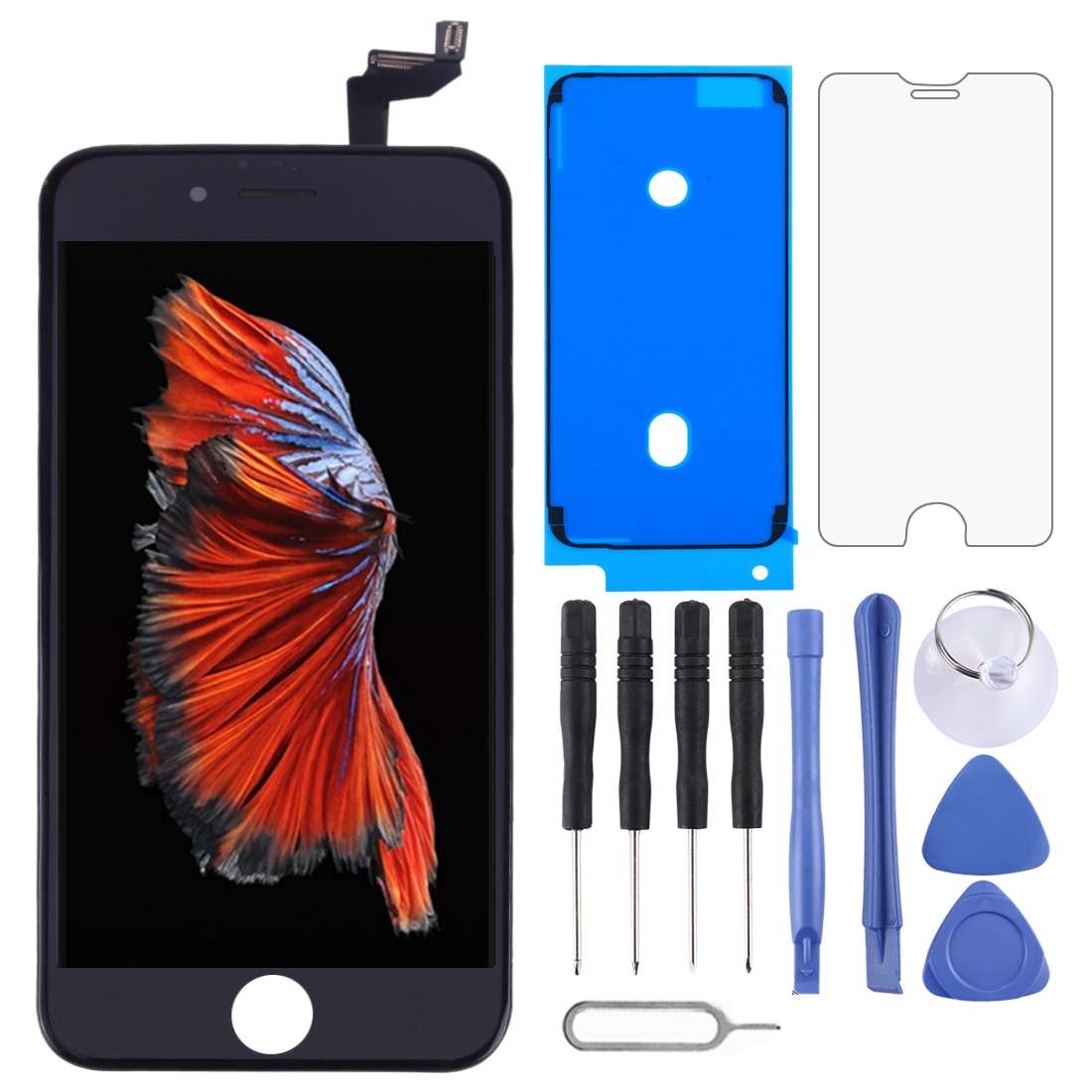 TFT LCD Screen with Frame for iPhone 6s(Black)