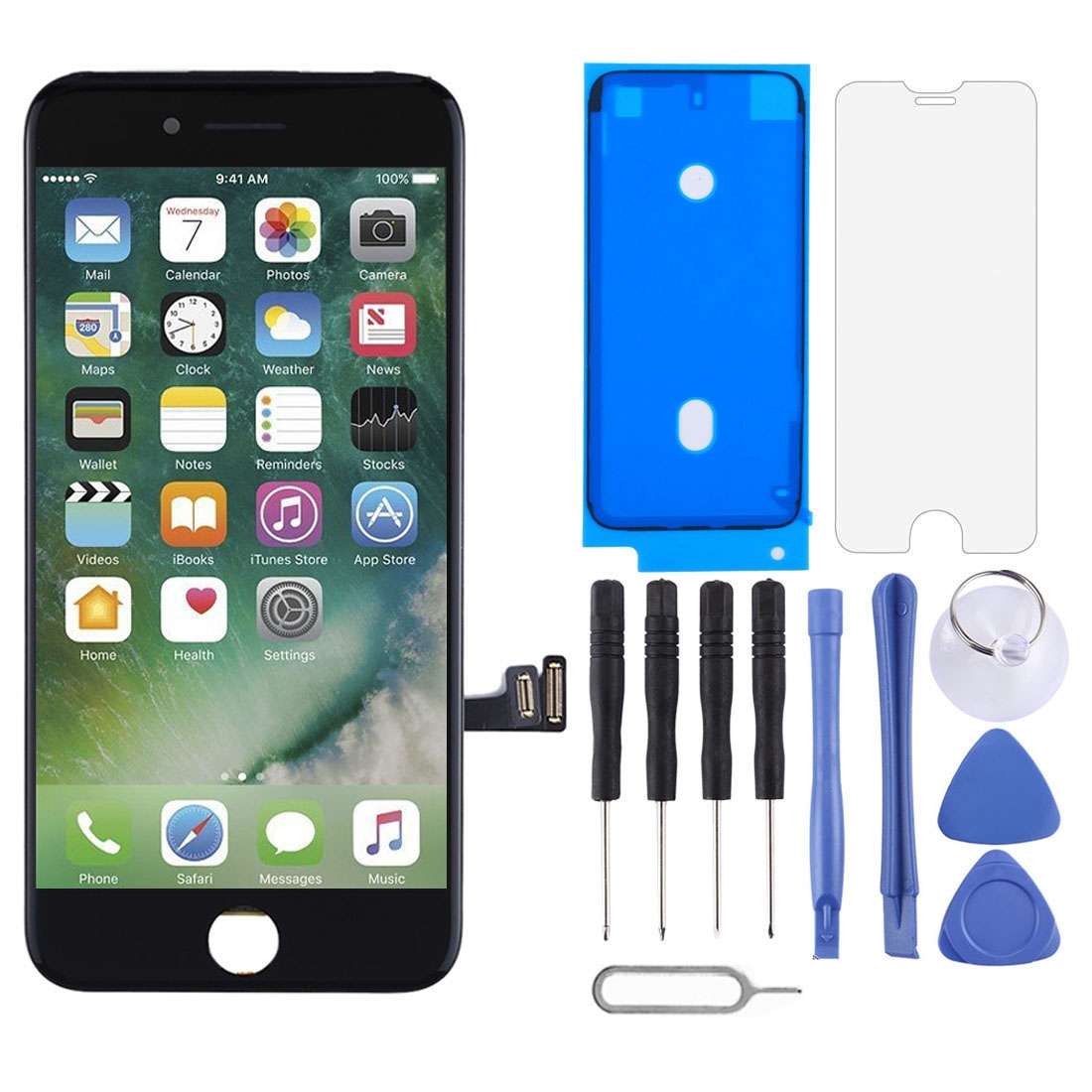 For iPhone 7 Original LCD Screen (Black)