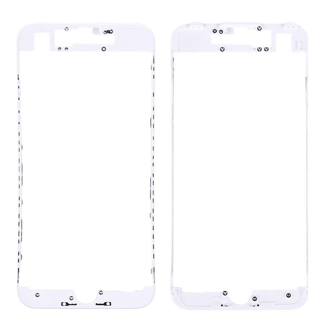 Front LCD Screen Bezel Frame for iPhone 7(Black)