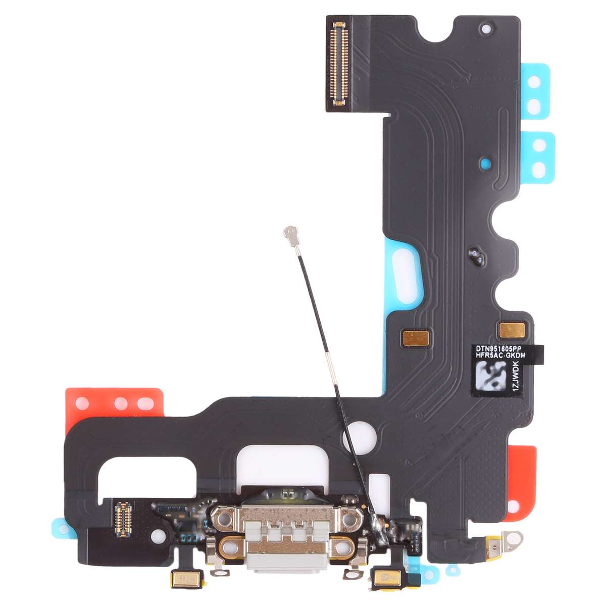 Original Charging Port Flex Cable for iPhone 7(Dark Gray)