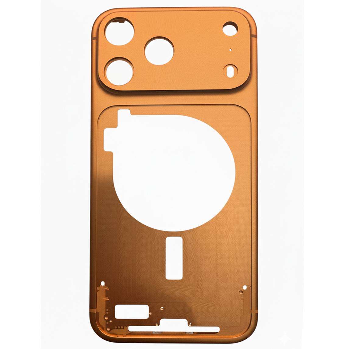 For iPhone 17 Pro Max Middle Frame Bezel Plate (Orange)