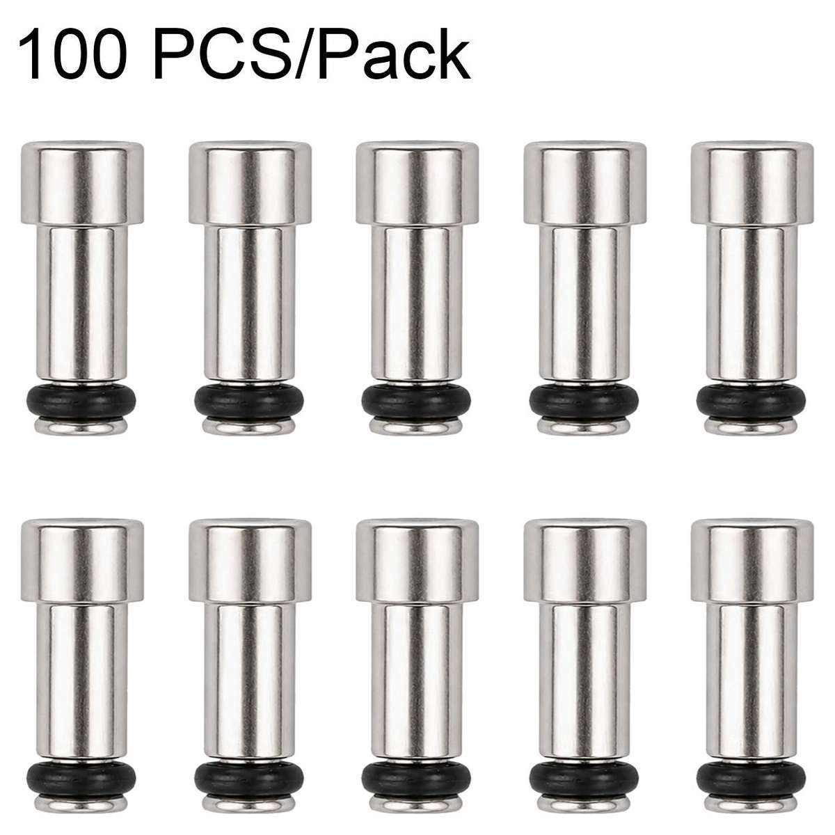 For iPhone 12-17 Pro Max 100 PCS/Pack SIM Card Slot Spring (Black)