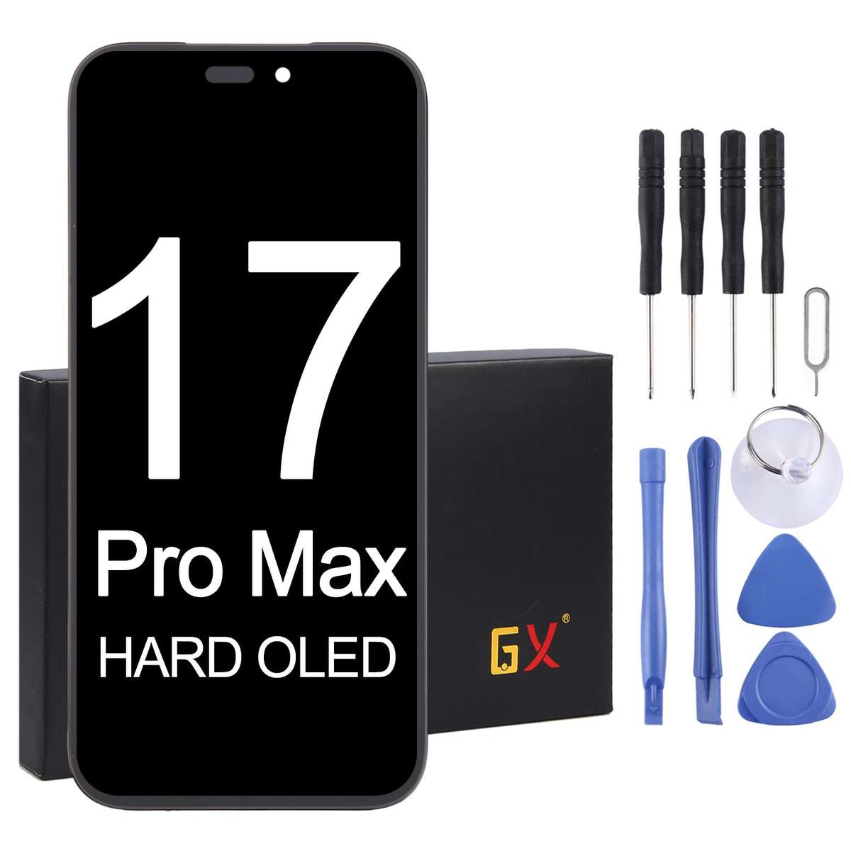 GX Hard OLED Screen For iPhone 17 Pro Max