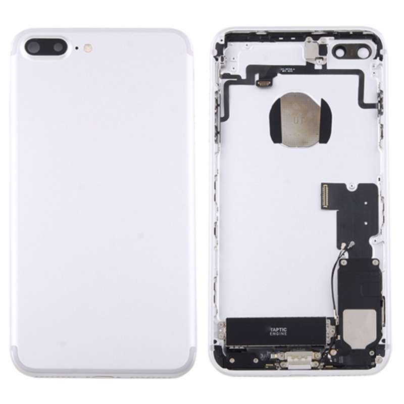 for iPhone 7 Plus Battery Back Cover Assembly with Card Tray(Black)